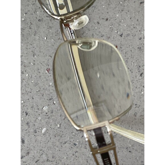 ELLE EL18779 COLOR-GD Eyeglasses Frames ONLY Half Rim 50-18-135 Gold